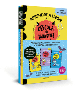 PACK AMB ELS LLIBRES 4, 5 I 6. ESCOLA DE MONSTRES