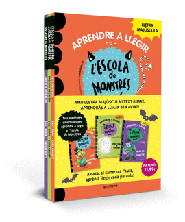 PACK AMB ELS LLIBRES 7, 8 I 9. ESCOLA DE MONSTRES