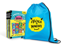 (PACK).LESCOLA DE MONSTRES.(INCLOU ELS LLIBRES DEL 1 AL 8 I UNA MOTXILLA